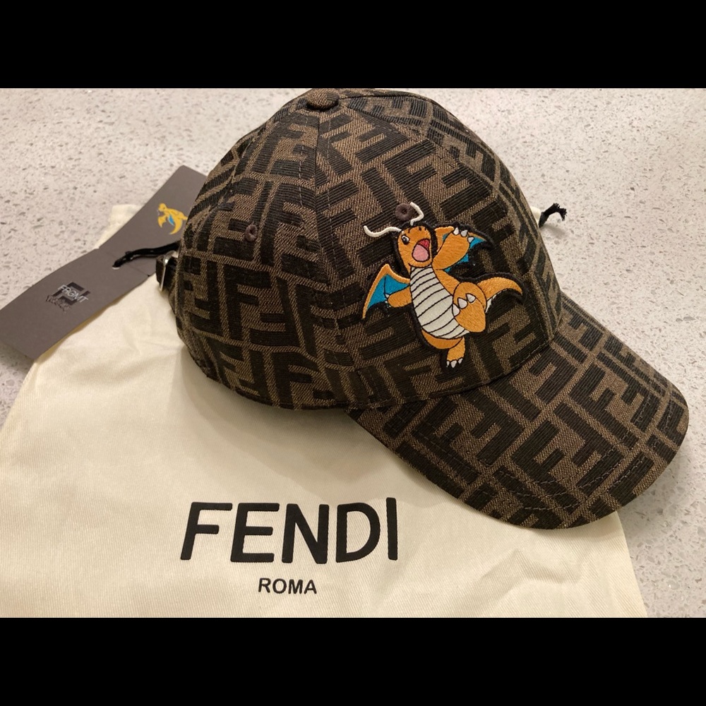 Baseball cap from the exclusive FENDI x FRGMT x POKÉMON collaboration